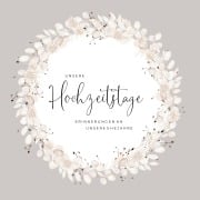 Cover-Bild zum Titel 'Unsere Hochzeitstage - Erinnerungen an unsere Ehejahre, Hochzeitstagebuch Erinnerung' von 'Sarah Rockstroh'