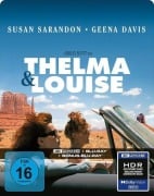 Cover-Bild zum Titel 'Thelma & Louise - Limitertes SteelBook® (4K Ultra HD + Blu-ray + Bonus-Blu-ray) im Quarterslip' von ''