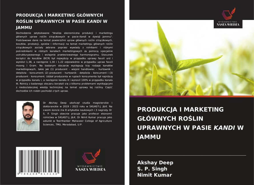 PRODUKCJA I MARKETING G¿ÓWNYCH RO¿LIN UPRAWNYCH W PASIE KANDI W JAMMU - Akshay Deep, S. P. Singh, Nimit Kumar
