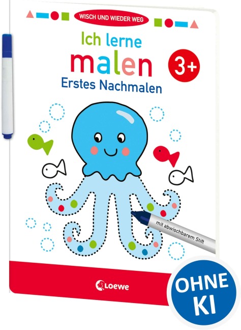 Wisch und wieder weg - Ich lerne malen 3+ - 