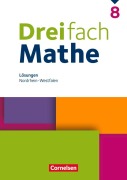 Cover-Bild zum Titel 'Dreifach Mathe 8. Schuljahr. Nordrhein-Westfalen - Lösungen zum Schulbuch' von ''