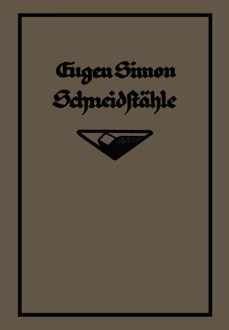 Die Schneidstähle - Eugen Simon