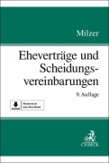 Cover-Bild zum Titel 'Eheverträge und Scheidungsvereinbarungen' von 'Lutz Milzer, Gerrit Langenfeld'