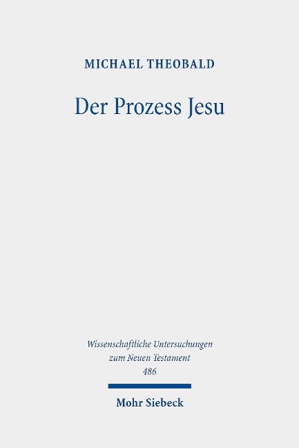 Der Prozess Jesu - Michael Theobald