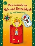 Mein superdicker Mal- und Bastelblock für die Weihnachtszeit - Corina Beurenmeister
