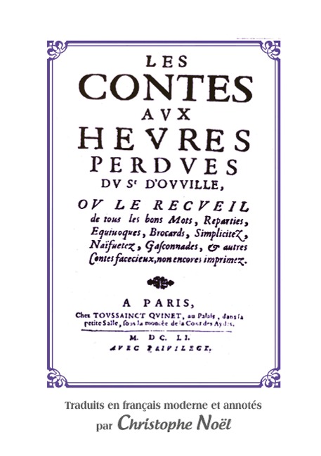 Les Contes aux Heures Perdues - Antoine Le Métel D'Ouville (Sieur)