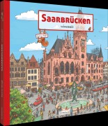 Cover-Bild zum Titel 'Saarbrücken wimmelt' von 'Katrin Wolff'