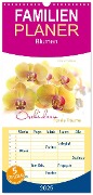 Familienplaner 2025 - Orchideen florale Träume mit 5 Spalten (Wandkalender, 21 x 45 cm) CALVENDO - Heinz Schmidbauer