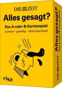 Cover-Bild zum Titel 'DIE ZEIT 'Alles gesagt?'' von ''