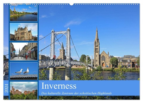 Inverness (Wandkalender 2024 DIN A2 quer), CALVENDO Monatskalender - Klaus Eppele