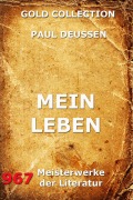 Cover-Bild zum Titel 'Mein Leben' von 'Paul Deussen'