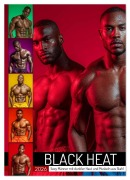 Cover-Bild zum Titel 'BLACK HEAT - Sexy Männer mit dunkler Haut und Muskeln aus Stahl (Wandkalender 2026 DIN A3 hoch), CALVENDO Monatskalender' von 'Mb Fotografie'