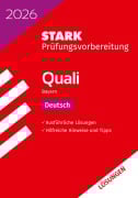 Cover-Bild zum Titel 'STARK Lösungen zu Deutsch 9. Klasse - Quali Mittelschule 2026 Bayern - Prüfungsvorbereitung' von ''