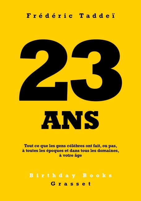 23 ans - Frédéric Taddeï