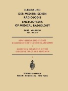 Cover-Bild zum Titel 'Röntgendiagnostik des Digestionstraktes und des Abdomen / Roentgen Diagnosis of the Digestive Tract and Abdomen' von 'J. Bücker, H. Casper, W. Wenz, S. V?¿ín, W. Frik'