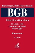 Cover-Bild zum Titel 'Bürgerliches Gesetzbuch Band 4: §§ 1018-1921, GewSchG, LPartG, VersAusglG' von ''