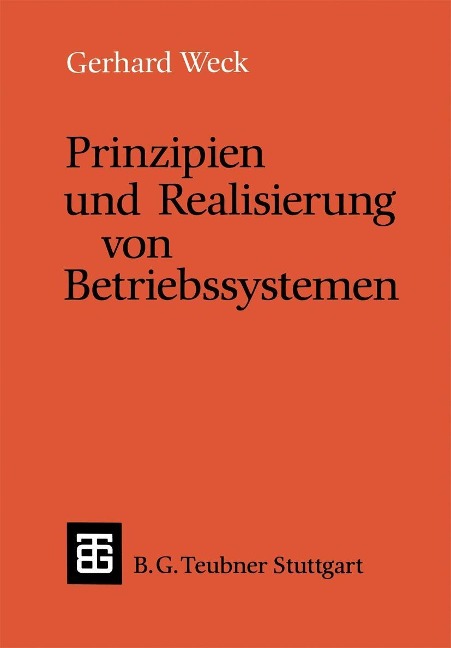 Prinzipien und Realisierung von Betriebssystemen - 
