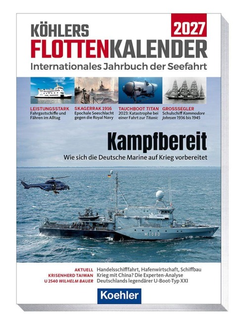 Köhlers FlottenKalender 2027 - 