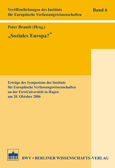 'Soziales Europa?' - 