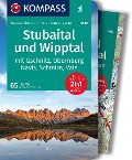 Cover-Bild zum Titel 'KOMPASS Wanderführer Stubaital und Wipptal mit Gschnitz, Obernberg, Navis, Schmirn, Vals, 65 Touren mit Extra-Tourenkarte' von 'Wolfgang Heitzmann'