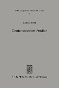 Cover-Bild zum Titel 'Deuteronomium-Studien' von 'Lothar Perlitt'