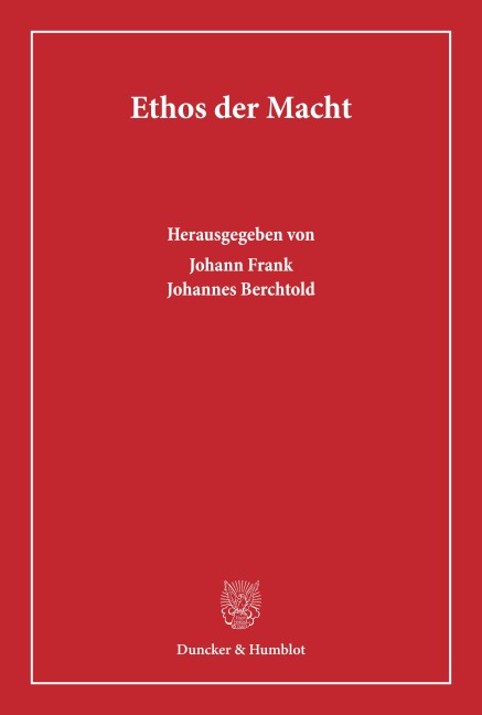Ethos der Macht - 