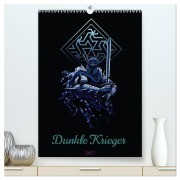 Cover-Bild zum Titel 'Dunkle Krieger (hochwertiger Premium Wandkalender 2027 DIN A2 hoch), Kunstdruck in Hochglanz' von 'Luca Schmidt'