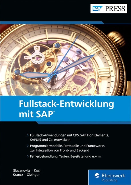 Fullstack-Entwicklung mit SAP - Rene Glavanovits, Daniel Krancz, Martin Koch, Maximilian Olzinger