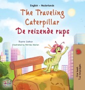 Cover-Bild zum Titel 'The Traveling Caterpillar (English Dutch Bilingual Children's Book)' von 'Rayne Coshav, Kidkiddos Books'