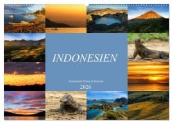 Indonesien - Inselparadies Flores & Komodo (Wandkalender 2026 DIN A2 quer), CALVENDO Monatskalender - Sandra Schänzer