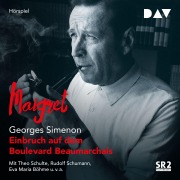 Cover-Bild zum Titel 'Einbruch auf dem Boulevard Beaumarchais' von 'Georges Simenon'