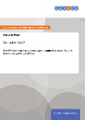 Cover-Bild zum Titel 'In- oder Out?' von 'Harald Reil'
