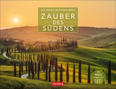 Cover-Bild zum Titel 'Zauber des Südens Großer Wochenkalender 2027 - Jede Woche ein neues Bild' von ''
