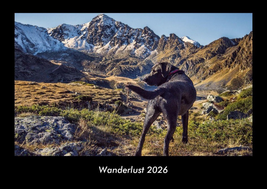 Wanderlust 2026 Fotokalender DIN A3 - Tobias Becker
