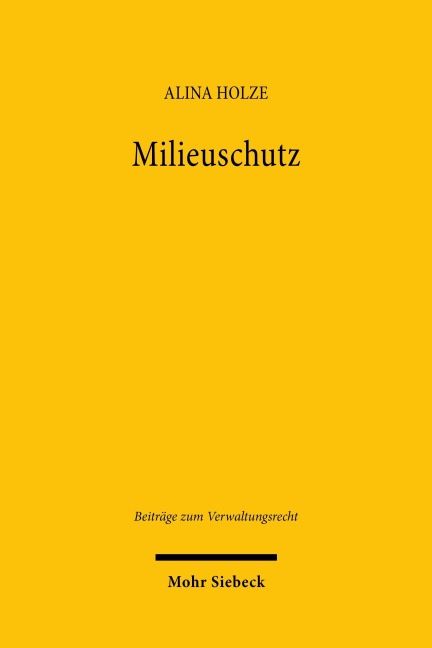 Milieuschutz - Alina Holze