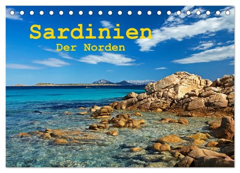 Sardinien - Der Norden (Tischkalender 2024 DIN A5 quer), CALVENDO Monatskalender - Martin Rauchenwald