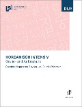 Cover-Bild zum Titel 'Koreanisch intensiv' von 'Dorothea Hoppmann, Soyeon Lee, Dennis Würthner'