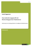 Cover-Bild zum Titel 'Das Anforderungsprofil der Rückschlagsportart Badminton' von 'Jannik Siggemann'