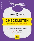 Cover-Bild zum Titel 'Mami to go - Checklisten für die ersten drei Jahre' von 'Silke R. Plagge'