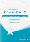 Cover-Bild zum Titel 'Ich kann lesen 2. Schüler-Arbeitsheft für die 1. und 2. Klasse' von 'Katrin Langhans'