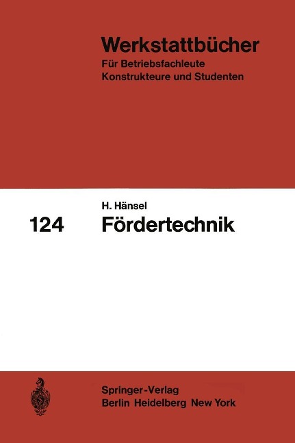 Fördertechnik - H. Hänsel