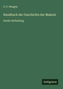 Cover-Bild zum Titel 'Handbuch der Geschichte der Malerei' von 'G. F. Waagen'