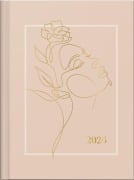 rido/idé 7013607036 | Taschenkalender Young Line Mini 2026 "One Line" | A6, Papier - 