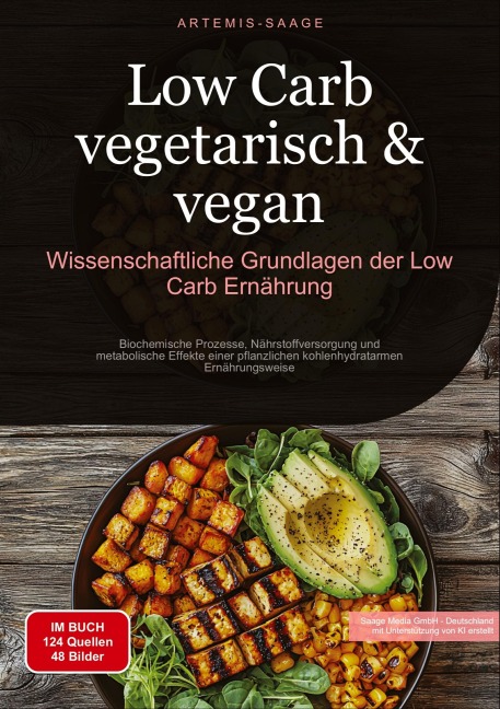 Low Carb vegetarisch & vegan: Wissenschaftliche Grundlagen der Low-Carb Ernährung - Artemis Saage - Deutschland