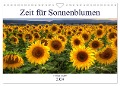 Zeit für Sonnenblumen (Wandkalender 2024 DIN A4 quer), CALVENDO Monatskalender - Steffen Gierok