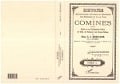 Cover-Bild zum Titel 'Histoire chronologique, politique et religieuse des seigneurs et de la ville de Comines (3 volumes)' von 'Mesian L. J. Abbe'