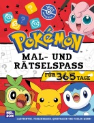 Cover-Bild zum Titel 'Pokémon Activity-Buch: Mal- und Rätselspaß für 365 Tage' von ''