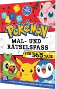 Cover-Bild zum Titel 'Pokémon Activity-Buch: Mal- und Rätselspaß für 365 Tage' von ''