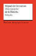 Cover-Bild zum Titel 'El ingenioso hidalgo Don Quijote de la Mancha. Selección' von 'Miguel de Cervantes'