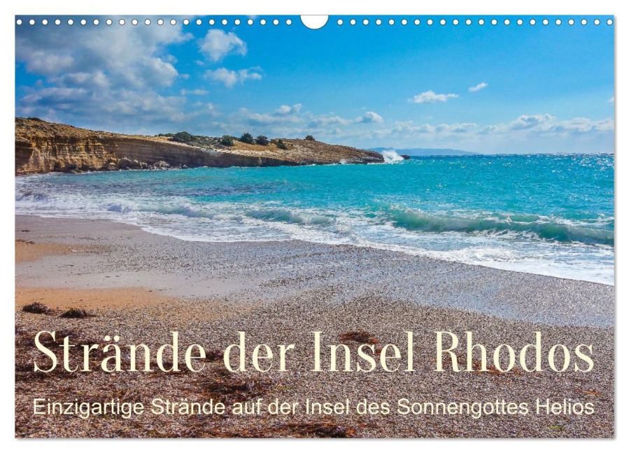 Strände der Insel Rhodos (Wandkalender 2026 DIN A3 quer), CALVENDO Monatskalender - Stefan O. Schüller und Elke Schüller